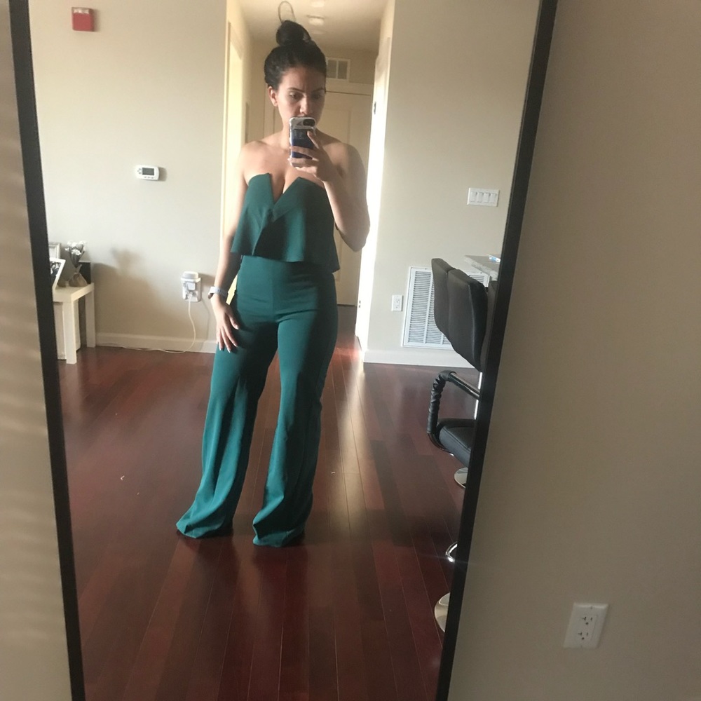 Lulus Emerald Green Jumpsuit